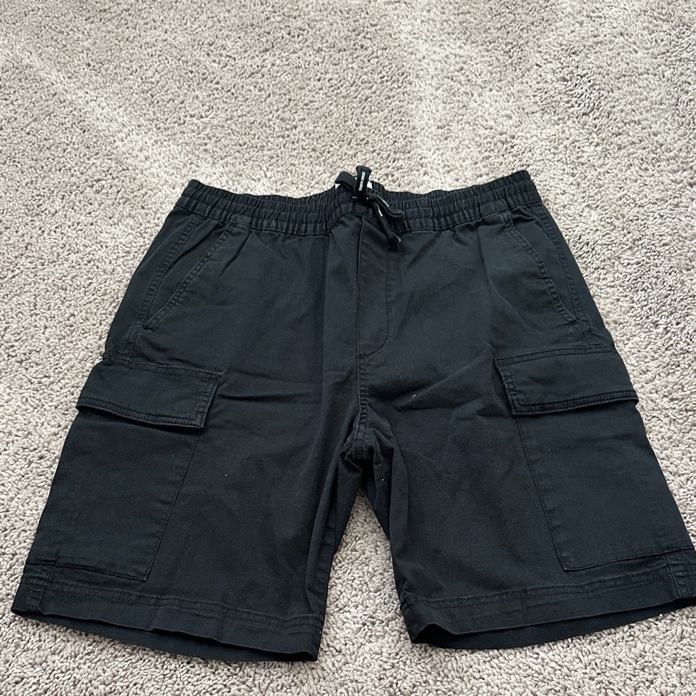 H&M Men's Dark Cargo Shorts